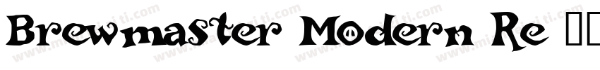 Brewmaster Modern Re字体转换